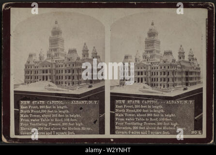 New State Capitol, Albany, NY, par Aaron Veeder s 2 Banque D'Images