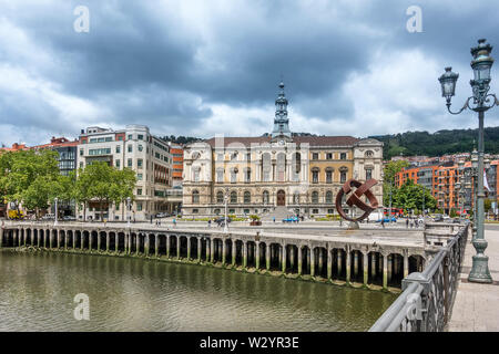 Hôtel de ville de Bilbao Banque D'Images