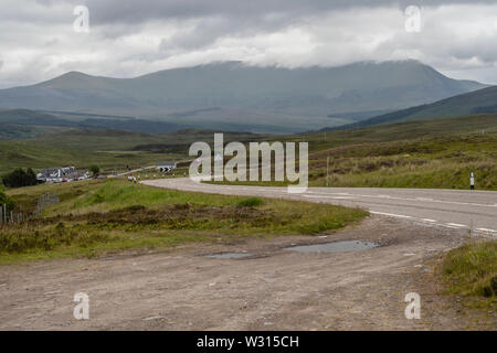 Ben Wyvis est une montagne située dans la région de Easter Ross, au nord-ouest de Dingwall, dans le nord de l'Ecosse. Il se trouve dans la région de Highland, conseil et le comté o Banque D'Images