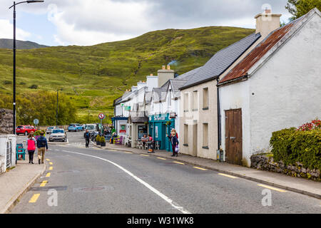 Ville de Souillac ou Leenane dans le comté de Galway Irlande Banque D'Images