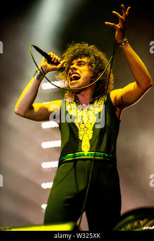 Bologna Italie 10 juillet 2019 Greta Van Fleet live à la Bologna Sonic Park © Roberto Finizio / Alamy Banque D'Images