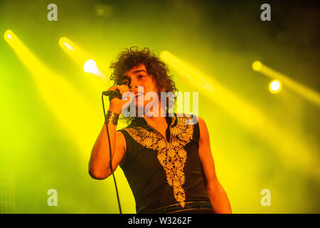 Bologna Italie 10 juillet 2019 Greta Van Fleet live à la Bologna Sonic Park © Roberto Finizio / Alamy Banque D'Images