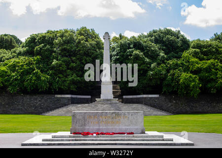 L'Irish National War Memorial Gardens de Islandbridge, Dublin. Conçu par Sir Edwin Lutyens comme un mémorial à ceux d'Irlandais qui ont combattu dans la PREMIÈRE GUERRE MONDIALE. Banque D'Images