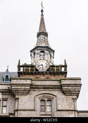 Style classique en granit par James Burn, Aberdeen Sheriff Court, Castle Street, Aberdeen, Écosse, Royaume-Uni Banque D'Images