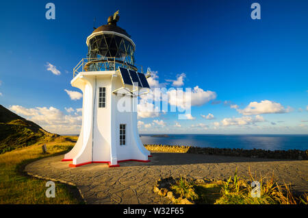 Au phare du cap Reinga, Nouvelle-Zélande Banque D'Images