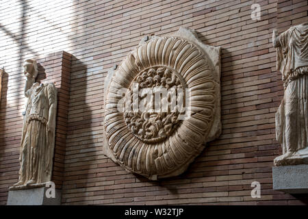 Les sculptures romaines de Mérida Banque D'Images