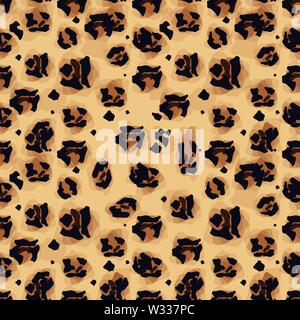 Leopard à la mode tendance transparente. Fond Peau de Léopard tacheté stylisé pour la mode, l'impression, papier peint, tissu. Vector illustration Illustration de Vecteur