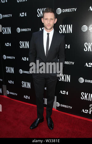 Los Angeles, CA, USA. 11 juillet, 2019. Jamie Bell au Los Angeles Projection spéciale de peau à l'Arclight Hollywood à Los Angeles, Californie le 11 juillet 2019. Credit : Faye Sadou/media/Alamy Punch Live News Banque D'Images