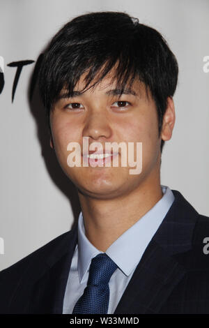 Shohei Ohtani 07/11/2019 110e anniversaire de la Société d'Amérique Japon dîner et Gala de tenue à l'Angèle Stadium à Anaheim, CA Photo par Izumi Hasegawa/HollywoodNewsWire.co Crédit : Hollywood News Wire Inc./Alamy Live News Banque D'Images