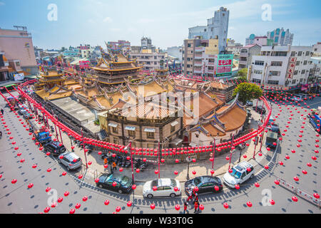 Beigang, Taiwan - le 25 mars 2017 : Le Temple Chaotian ou Chaotien, un temple de la mer de Chine-déesse Mazu dans Beigang Township, comté de Yunlin Banque D'Images