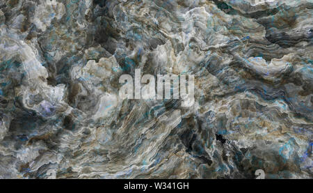 La mosaïque de marbre gris foncé résumé la texture. 2D illustration. Beauté naturelle Banque D'Images