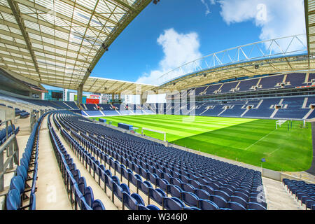 Visiter Estadio do Dragao - l'aire officielle du FC Porto Banque D'Images