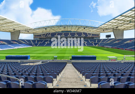 Visiter Estadio do Dragao - l'aire officielle du FC Porto Banque D'Images