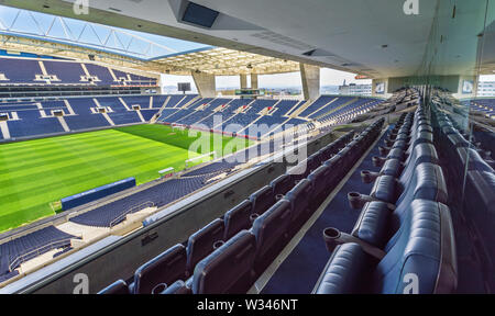 Visiter Estadio do Dragao - l'aire officielle du FC Porto Banque D'Images