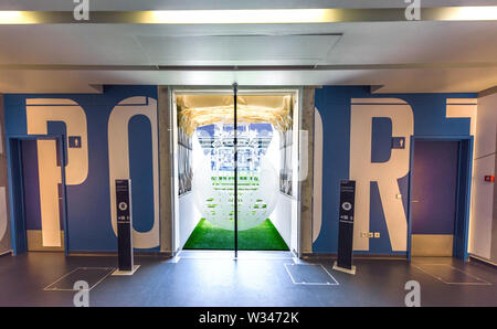 Visiter Estadio do Dragao - l'aire officielle du FC Porto Banque D'Images