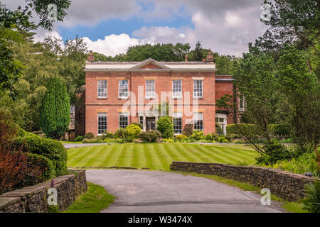 Rivington Hall est un bâtiment classé de classe II à Rivington, dans le Lancashire, en Angleterre. C'était le manoir des Lords du Manoir de Rivington. Banque D'Images