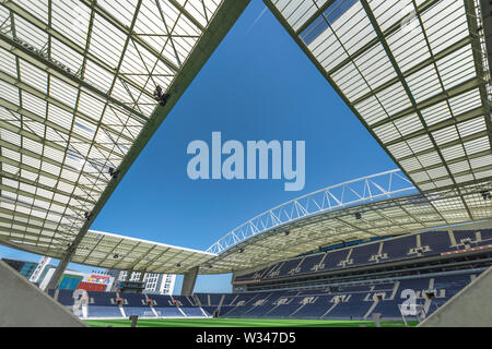 Visiter Estadio do Dragao - l'aire officielle du FC Porto Banque D'Images