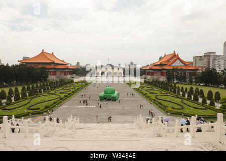 TAIWEI CAPITALE DE TAIWAN Banque D'Images