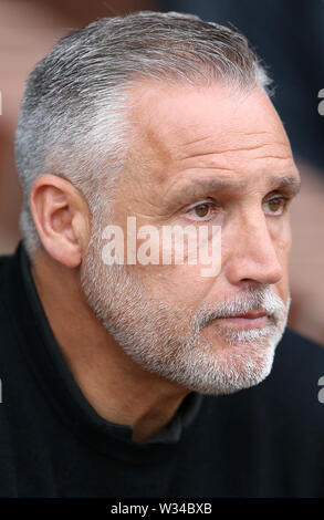 Kidderminster Harriers manager John Pemberton Banque D'Images