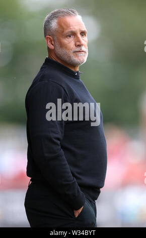 Kidderminster Harriers manager John Pemberton Banque D'Images