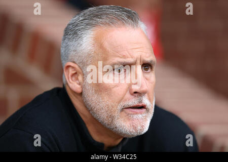 Kidderminster Harriers manager John Pemberton Banque D'Images