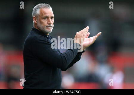 Kidderminster Harriers manager John Pemberton Banque D'Images