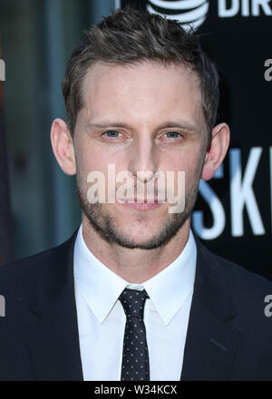 Hollywood, États-Unis. 11 juillet, 2019. HOLLYWOOD, LOS ANGELES, CALIFORNIE, USA - 11 juillet : l'Acteur Jamie Bell arrive à la projection spéciale de Los Angeles A24's 'peau' qui s'est tenue à l'ArcLight Hollywood le 11 juillet 2019 à Hollywood, Los Angeles, Californie, États-Unis. (Photo par Xavier Collin/Image Crédit : Agence de Presse) L'agence de presse Image/Alamy Live News Banque D'Images