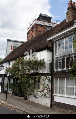 Chiswick, ancienne rue de l'Église, à l'ouest de Londres W4 England UK Banque D'Images