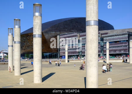 Millennium Centre Cardiff Bay Cardiff au Pays de Galles Banque D'Images