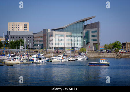 Cardiff Bay Cardiff au Pays de Galles Banque D'Images