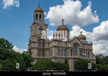 L'Assomption de la Mère de Dieu, la cathédrale de Varna, Bulgarie Banque D'Images