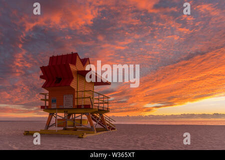 8E RUE DE SECOURS (©WILLIAM LANE 2016) MIAMI BEACH FLORIDE USA Banque D'Images