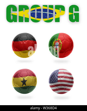 Différents types de drapeaux de pays comme une balle. Vous pouvez utiliser ce groupes sur vôtre l'école ou d'une équipe. Banque D'Images