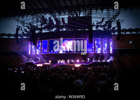 Milan, 12 juillet. MUSE live effectue @ Stadio Giuseppe Meazza di San Siro, Milan. Copyright Davide Merli | Alamy Banque D'Images