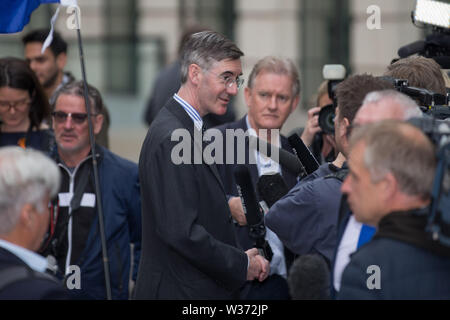 Les départs à la suite de Boris Johnson's management lancent une campagne pour devenir le chef du parti conservateur. Avec : Jacob Rees-Mogg Où : London, Royaume-Uni Quand : 12 Jun 2019 Credit : Wheatley/WENN Banque D'Images