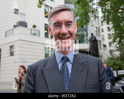 Les départs à la suite de Boris Johnson's management lancent une campagne pour devenir le chef du parti conservateur. Avec : Jacob Rees-Mogg Où : London, Royaume-Uni Quand : 12 Jun 2019 Credit : Wheatley/WENN Banque D'Images