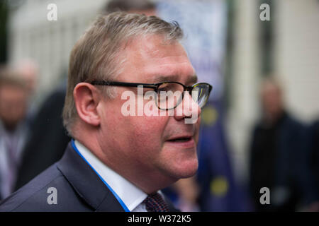 Les départs à la suite de Boris Johnson's management lancent une campagne pour devenir le chef du parti conservateur. Avec : Mark Francois Où : London, Royaume-Uni Quand : 12 Jun 2019 Credit : Wheatley/WENN Banque D'Images