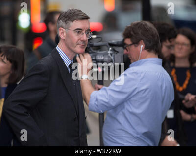 Les départs à la suite de Boris Johnson's management lancent une campagne pour devenir le chef du parti conservateur. Avec : Jacob Rees-Mogg Où : London, Royaume-Uni Quand : 12 Jun 2019 Credit : Wheatley/WENN Banque D'Images