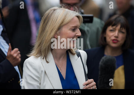 Les départs à la suite de Boris Johnson's management lancent une campagne pour devenir le chef du parti conservateur. Avec : Liz Truss Où : London, Royaume-Uni Quand : 12 Jun 2019 Credit : Wheatley/WENN Banque D'Images