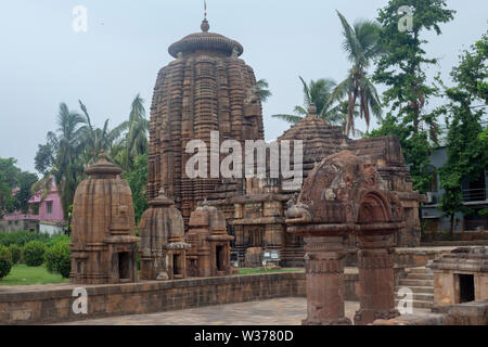 Joyau de l'architecture, de l'Orissa ou d'Odisha Temple Mukteshvara, Bhubaneswar, Inde, d'Odisha Banque D'Images