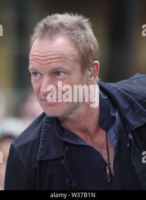 Sting 2010 Photo de John Barrett/CelebrityArchaeology.com Banque D'Images