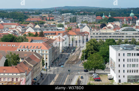 12 juillet 2019, Brandenburg, Potsdam : Vue de l'hôtel Mercure sur la Friedrich-Ebert-Straße, au centre-ville de Potsdam. Photo : Monika Skolimowska/dpa-Zentralbild/ZB Banque D'Images