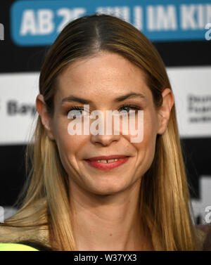 Cologne, Allemagne. Le 13 juillet, 2019. Le directeur Viviane Andereggen vient à la première du film 'Die Drei ! ! !'. Credit : Henning Kaiser/dpa/Alamy Live News Banque D'Images