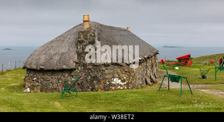 Skye Museum of Island Life, Kilmuir, Ile de Skye, Ecosse, Royaume-Uni Banque D'Images