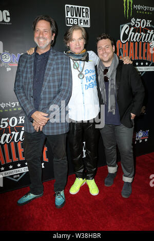 8 juillet 2019 - Westwood, CA, USA - LOS ANGELES - Oct 8 : Val Kilmer, réduite à la Monster Energy 50K Celebrity DÉFI CARITATIF match de basket-ball au Pauley Pavilion le 8 juillet 2019 à Westwood, CA (crédit Image : © Kay Blake/Zuma sur le fil) Banque D'Images