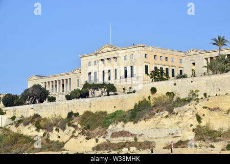 Palais bighi, Kalkara, Malta, Europe Banque D'Images