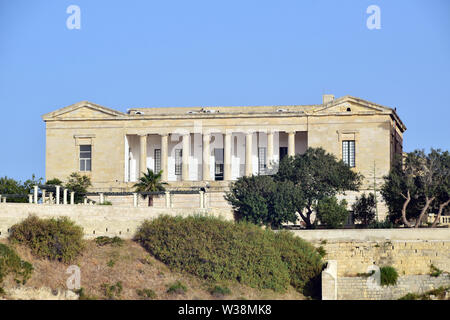 Palais bighi, Kalkara, Malta, Europe Banque D'Images