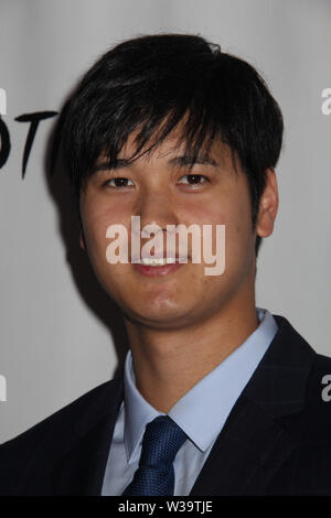 Los Angeles, USA. 11 juillet, 2019. Shohei Ohtani 07/11/2019 110e anniversaire de la Société d'Amérique Japon dîner et Gala de tenue à l'Angèle Stadium à Anaheim, CA Crédit : Cronos/Alamy Live News Banque D'Images