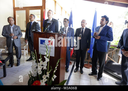 l’ambassadeur Emmanuel Cohet Banque D'Images