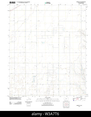 Carte TOPO USGS KANSAS KS Kismet NE 20120905 Restauration TM Banque D'Images